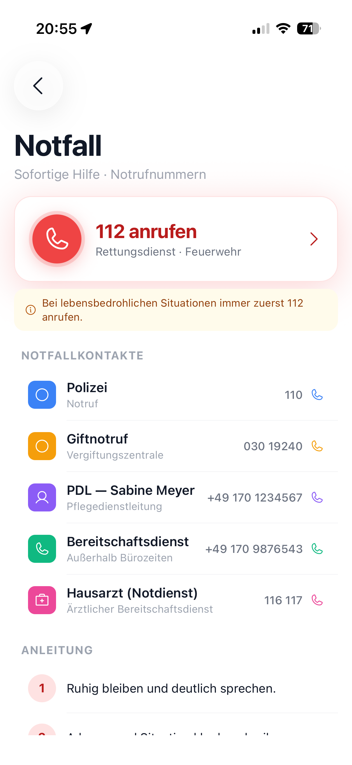 Notfall